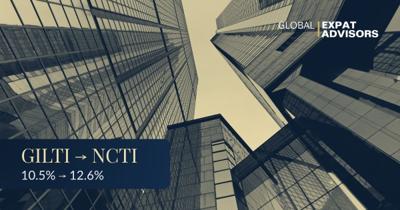 GILTI to NCTI, 10.5% to 12.6%.