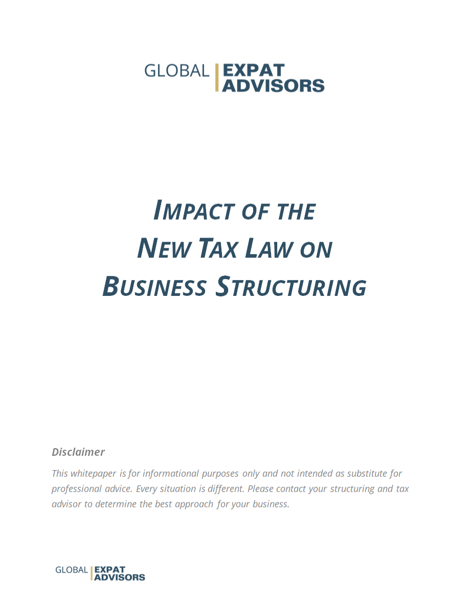 tax refoarm impact business structuring